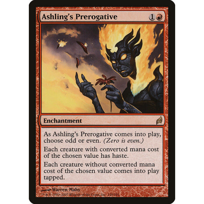 Magic: The Gathering Ashling's Prerogative (150) Moderately Played Foil - Chinese (S)
