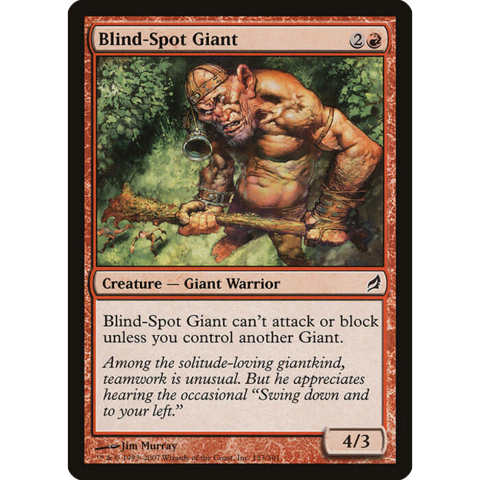 Magic: The Gathering Blind-Spot Giant (153) Moderately Played