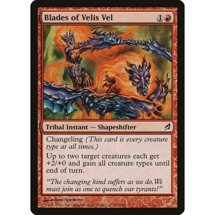 Magic: The Gathering Blades of Velis Vel (152) Moderately Played