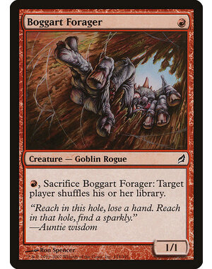 Magic: The Gathering Boggart Forager (154) Moderately Played