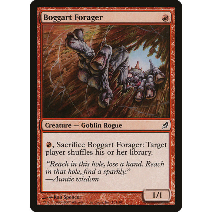 Magic: The Gathering Boggart Forager (154) Moderately Played