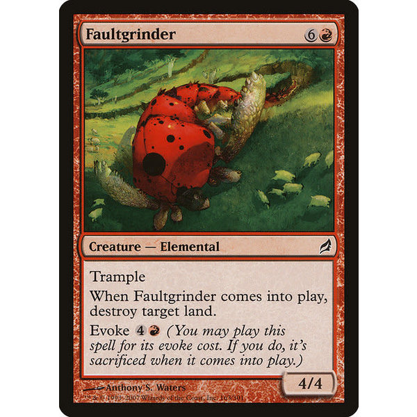 Magic: The Gathering Faultgrinder (163) Moderately Played