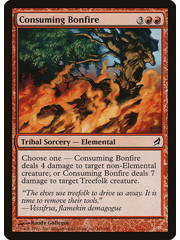 Magic: The Gathering Consuming Bonfire (161) Moderately Played