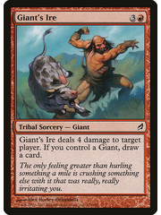Magic: The Gathering Giant's Ire (170) Moderately Played