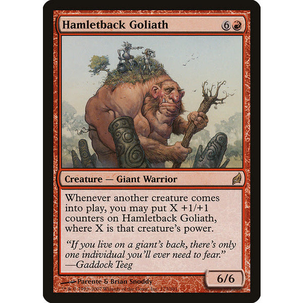 Magic: The Gathering Hamletback Goliath (173) Moderately Played