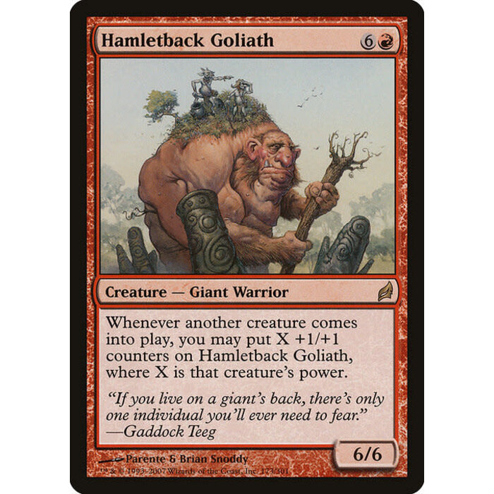 Magic: The Gathering Hamletback Goliath (173) Moderately Played