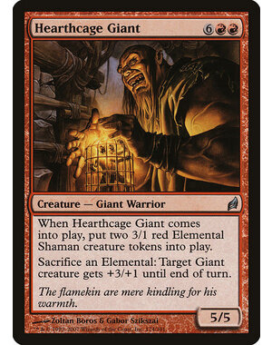 Magic: The Gathering Hearthcage Giant (174) Moderately Played