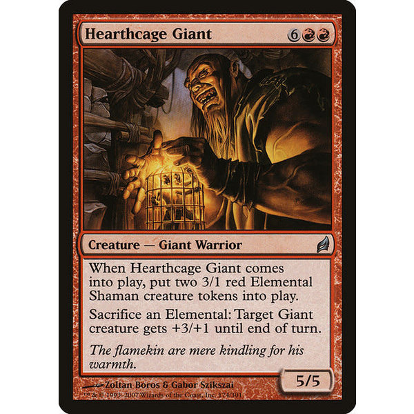 Magic: The Gathering Hearthcage Giant (174) Moderately Played