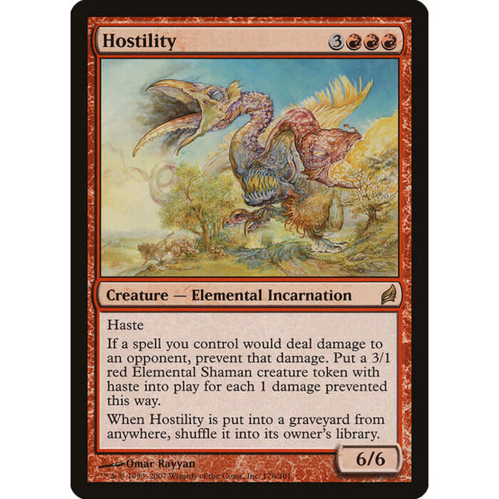 Magic: The Gathering Hostility (176) Lightly Played