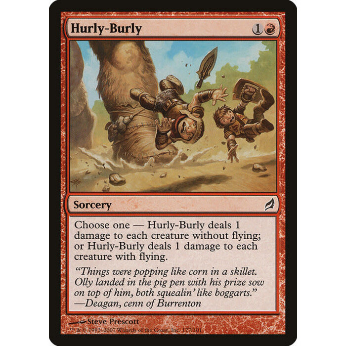 Magic: The Gathering Hurly-Burly (177) Moderately Played