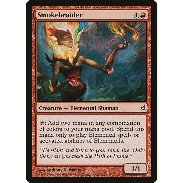 Magic: The Gathering Smokebraider (189) Moderately Played