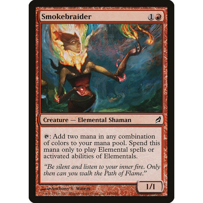 Magic: The Gathering Smokebraider (189) Moderately Played