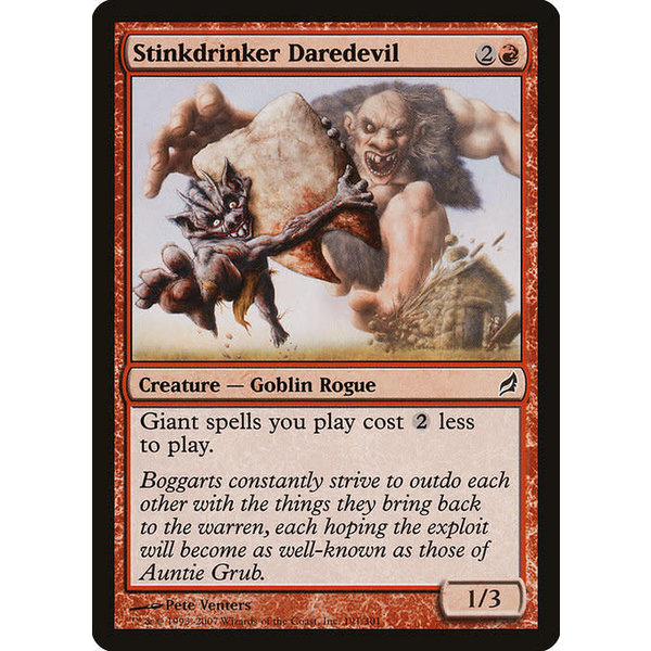 Magic: The Gathering Stinkdrinker Daredevil (191) Moderately Played