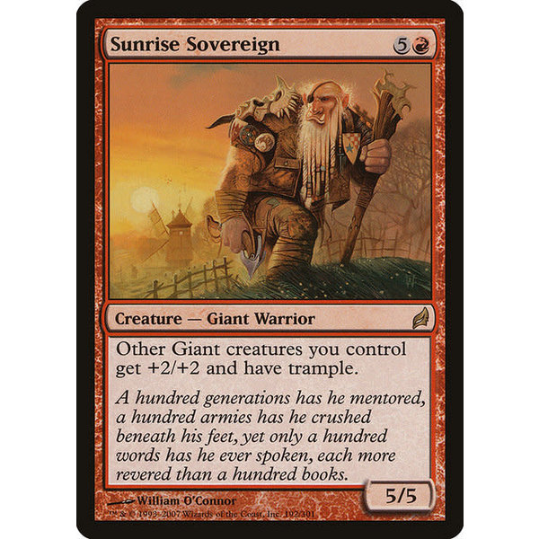 Magic: The Gathering Sunrise Sovereign (192) Moderately Played