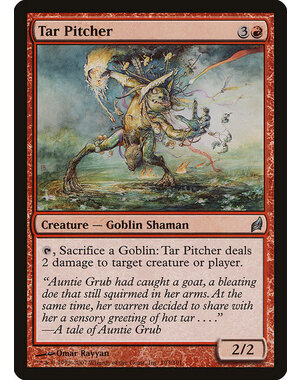 Magic: The Gathering Tar Pitcher (193) Moderately Played