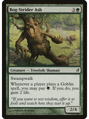 Magic: The Gathering Bog-Strider Ash (198) Moderately Played