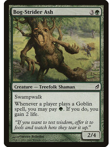 Magic: The Gathering Bog-Strider Ash (198) Moderately Played