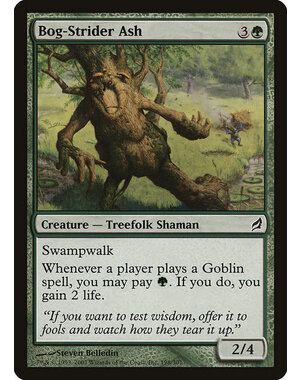 Magic: The Gathering Bog-Strider Ash (198) Moderately Played