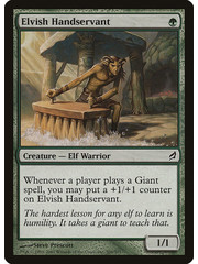 Magic: The Gathering Elvish Handservant (206) Moderately Played