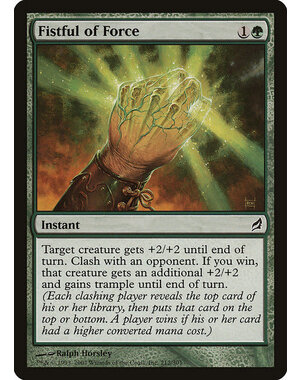 Magic: The Gathering Fistful of Force (212) Moderately Played