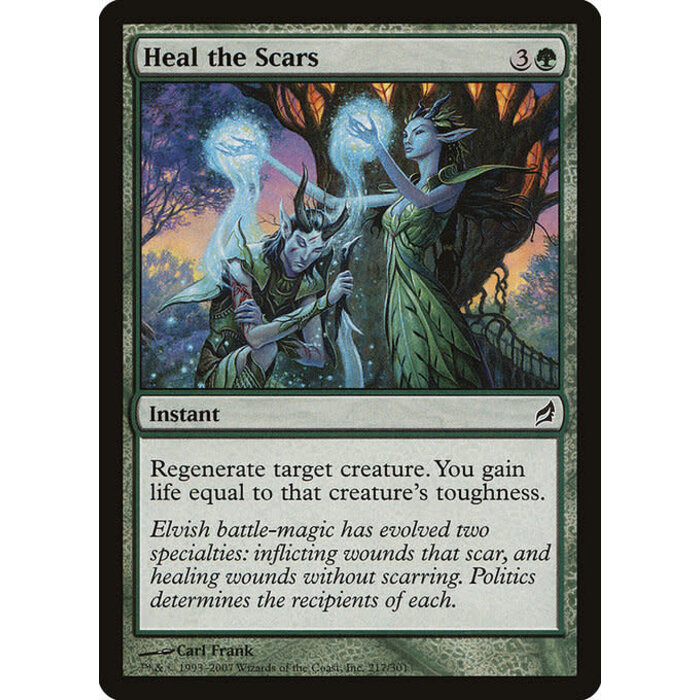 Magic: The Gathering Heal the Scars (217) Moderately Played Foil