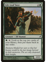 Magic: The Gathering Gilt-Leaf Seer (215) Moderately Played