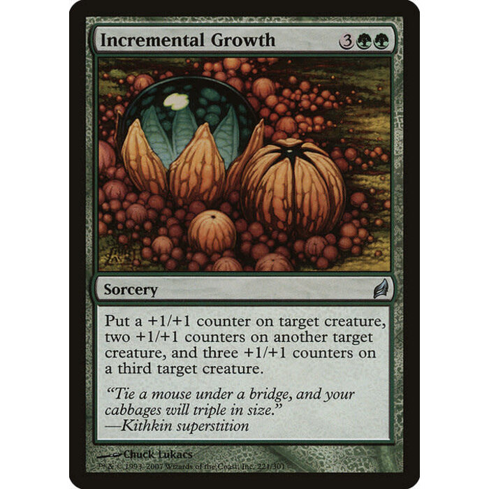 Magic: The Gathering Incremental Growth (221) Moderately Played