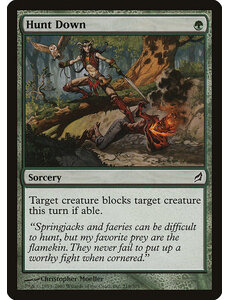 Magic: The Gathering Hunt Down (218) Moderately Played