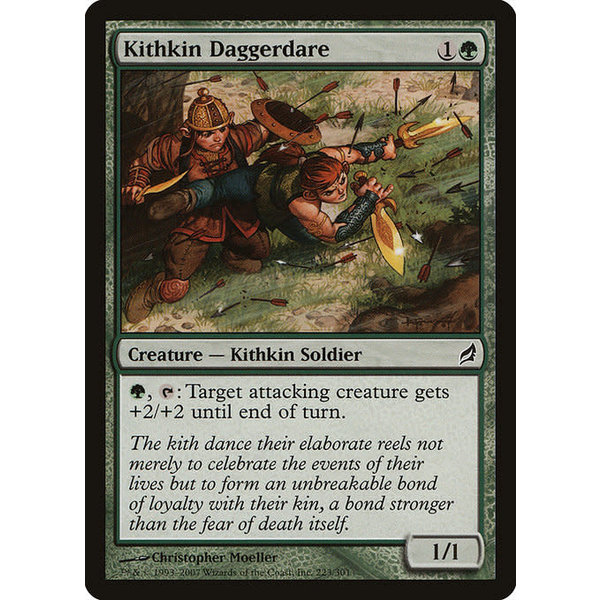 Magic: The Gathering Kithkin Daggerdare (223) Moderately Played