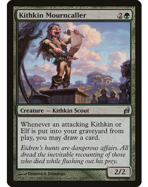Magic: The Gathering Kithkin Mourncaller (224) Moderately Played