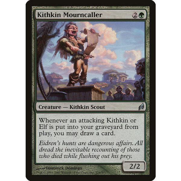 Magic: The Gathering Kithkin Mourncaller (224) Moderately Played