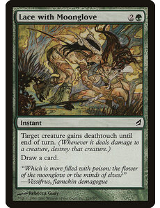 Magic: The Gathering Lace with Moonglove (225) Moderately Played