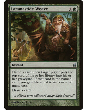 Magic: The Gathering Lammastide Weave (226) Moderately Played