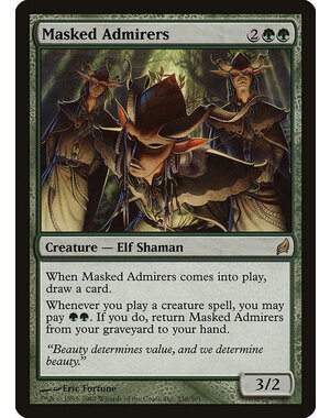 Magic: The Gathering Masked Admirers (230) Moderately Played