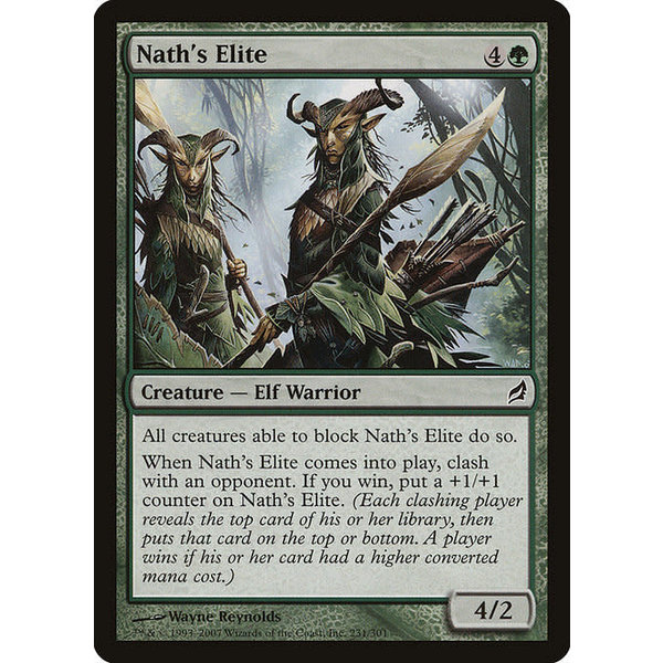 Magic: The Gathering Nath's Elite (231) Moderately Played Foil