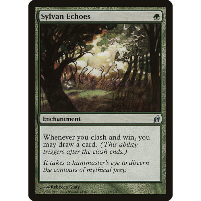 Magic: The Gathering Sylvan Echoes (237) Moderately Played