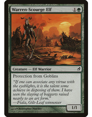 Magic: The Gathering Warren-Scourge Elf (241) Moderately Played