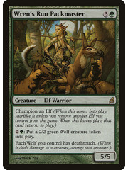 Magic: The Gathering Wren's Run Packmaster (244) Moderately Played