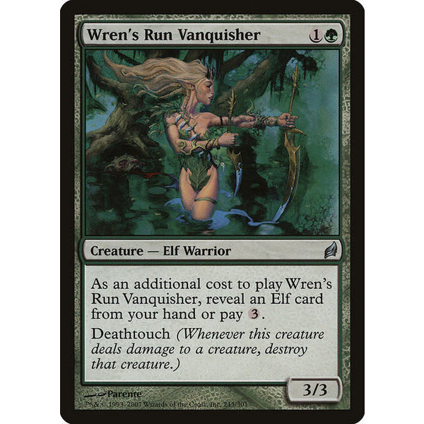 Magic: The Gathering Wren's Run Vanquisher (245) Moderately Played