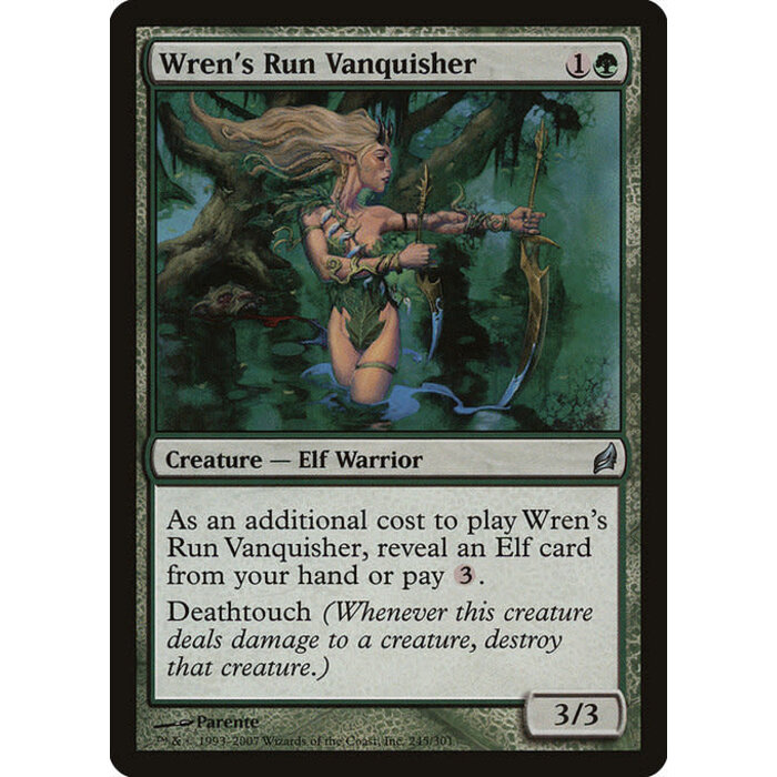 Magic: The Gathering Wren's Run Vanquisher (245) Moderately Played