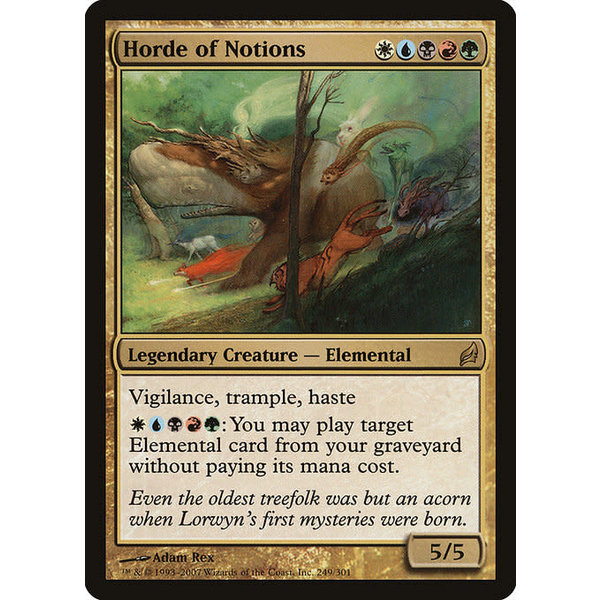 Magic: The Gathering Horde of Notions (249) Moderately Played