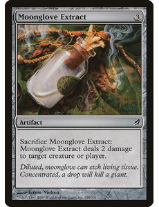 Magic: The Gathering Moonglove Extract (258) Moderately Played