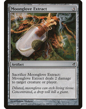Magic: The Gathering Moonglove Extract (258) Moderately Played