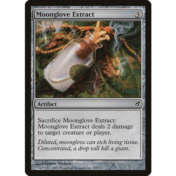 Magic: The Gathering Moonglove Extract (258) Moderately Played