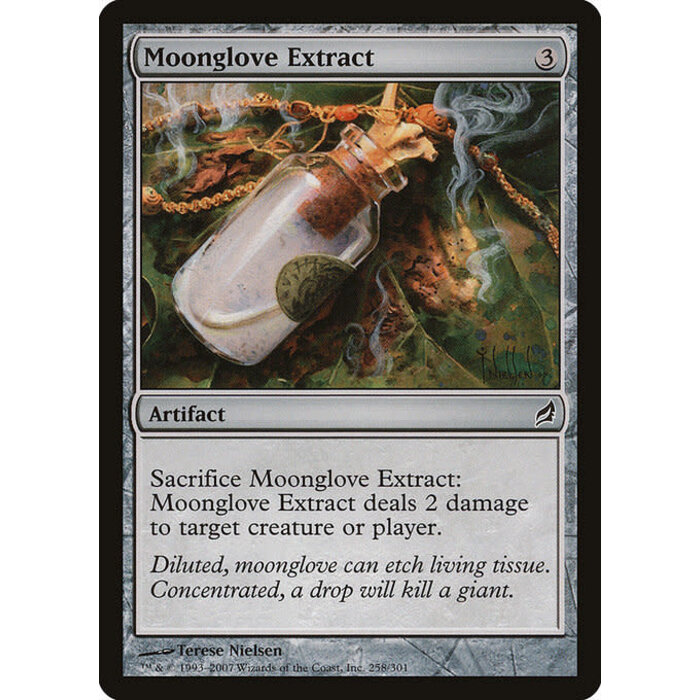 Magic: The Gathering Moonglove Extract (258) Moderately Played