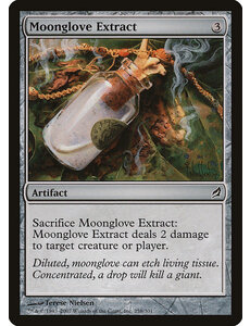 Magic: The Gathering Moonglove Extract (258) Moderately Played Foil - Chinese (S)