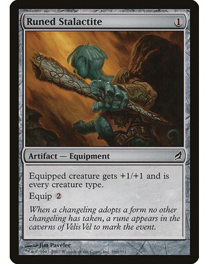 Magic: The Gathering Runed Stalactite (260) Moderately Played