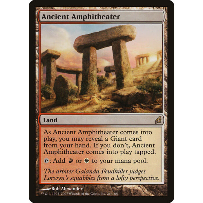 Magic: The Gathering Ancient Amphitheater (266) Lightly Played