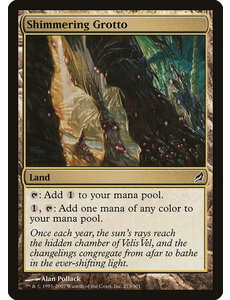 Magic: The Gathering Shimmering Grotto (273) Moderately Played