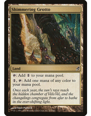 Magic: The Gathering Shimmering Grotto (273) Moderately Played